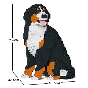 Bernese Mountain Dog (Sat) Medium - Dog Lego